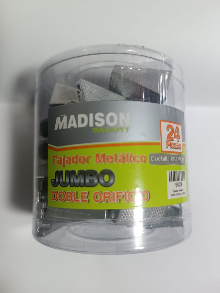 Tajador Metalico Doble ORIFICIO en Frasco Madison 24PCS Nro 14