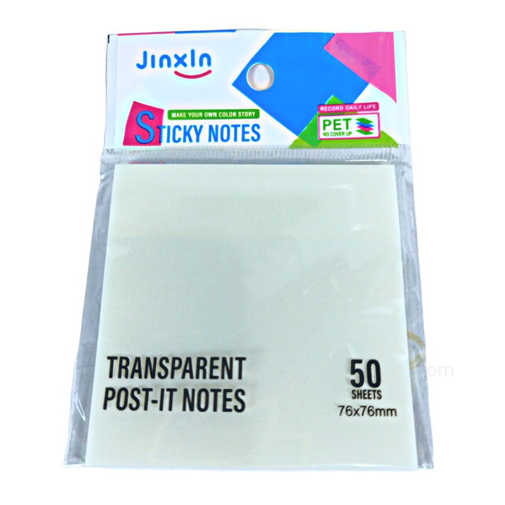 Posit Cuadrado TRANSPARENTE 7.6 x 7.6