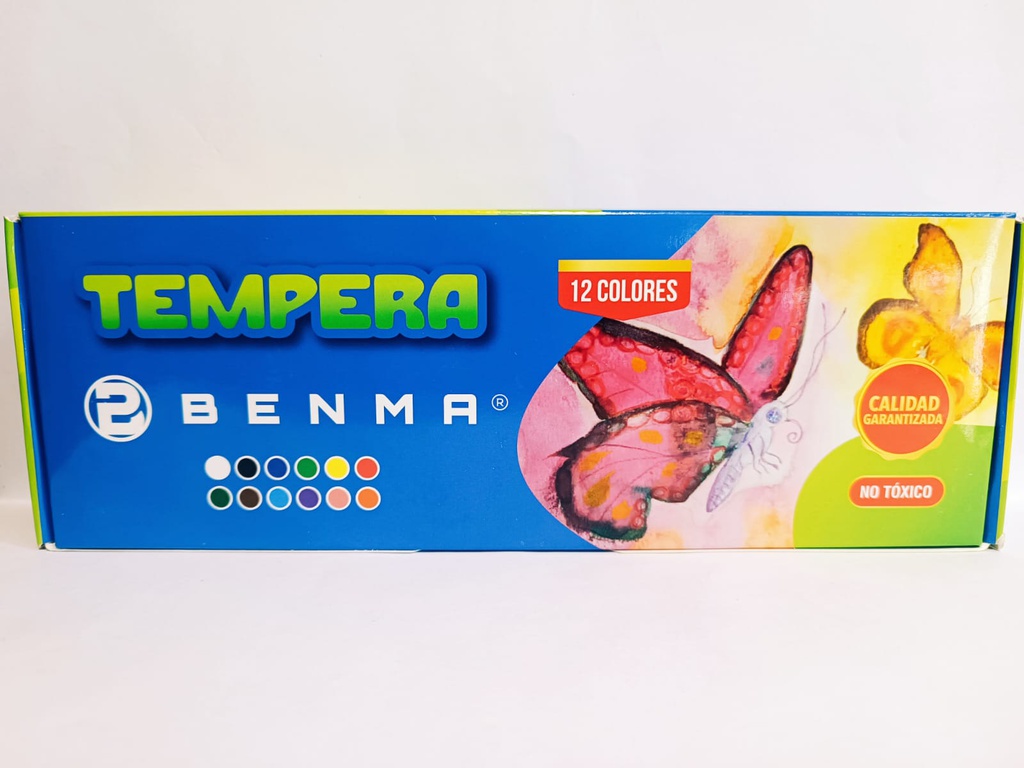 Tempera Benma 12 Colores