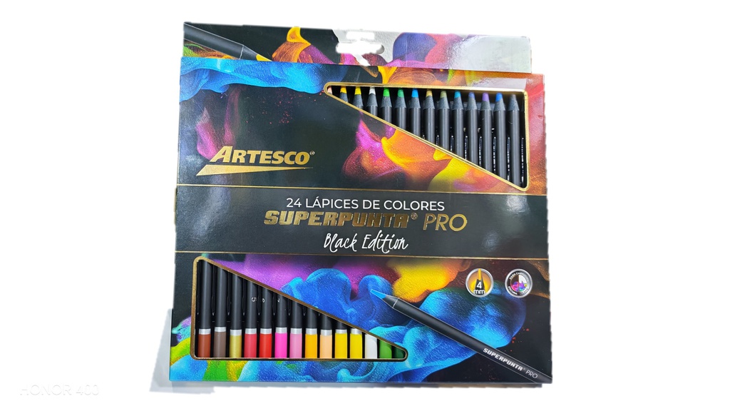Color largo superpunta PRO 4mm Artesco 24 colores
