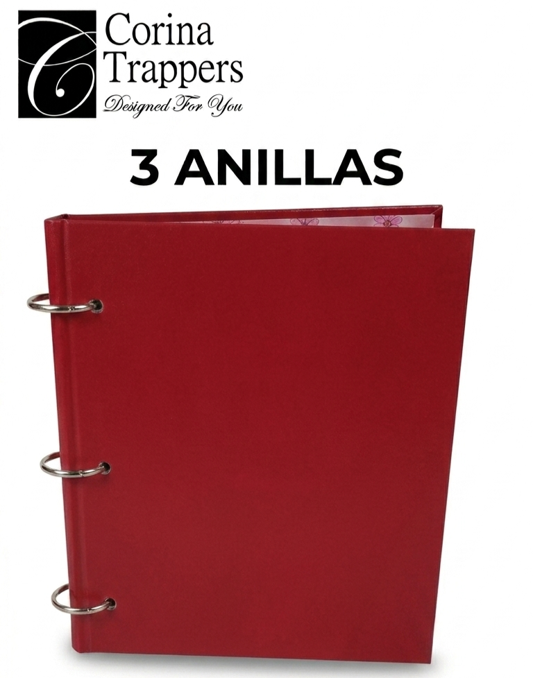 Cartapacio CARTA de 3 anillas (Colores Enteros)