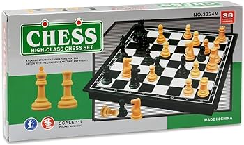 Ajedrez Pequeño Caja Verde