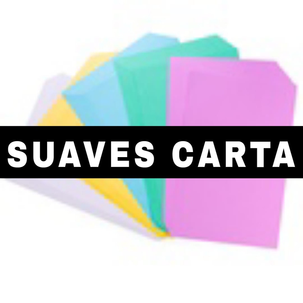 Cartulina Carta Colores Suaves 100hjs