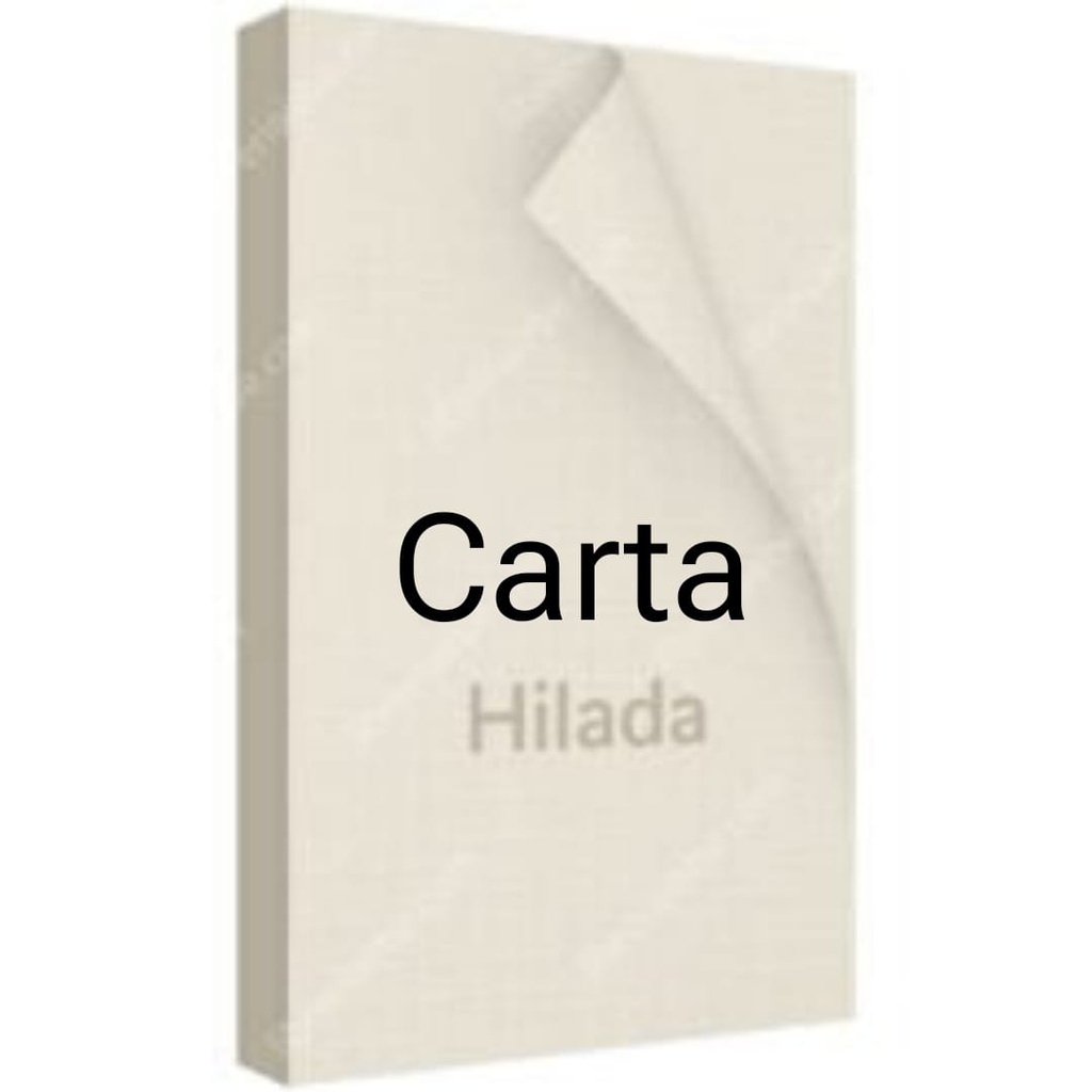 Cartulina HILADA Crema/Carta 100hjs