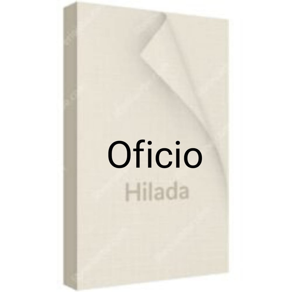 Cartulina HILADA Crema/Oficio 100hjs