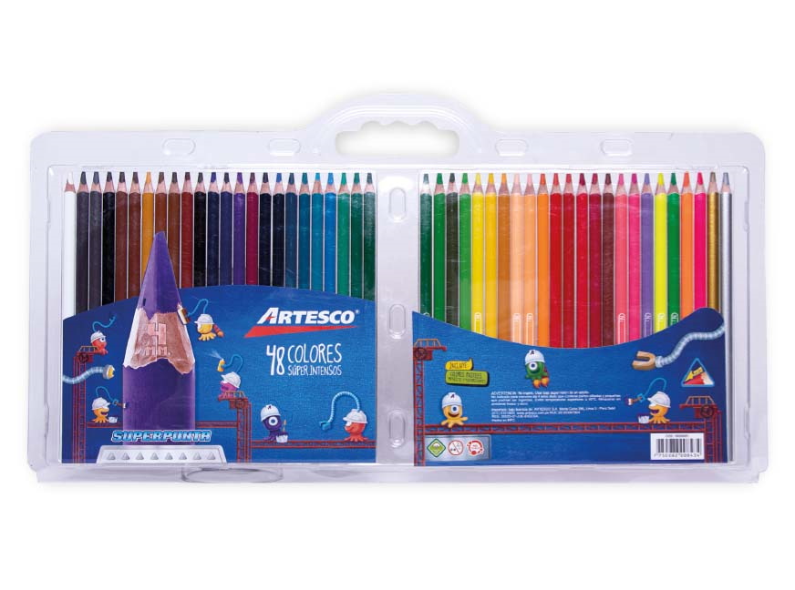 Color largo triangular Artesco 48 Colores