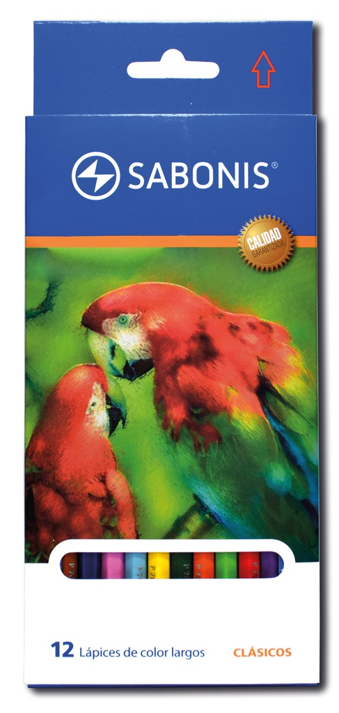 Color Largo Hexagonal Sabonis 12 Colores