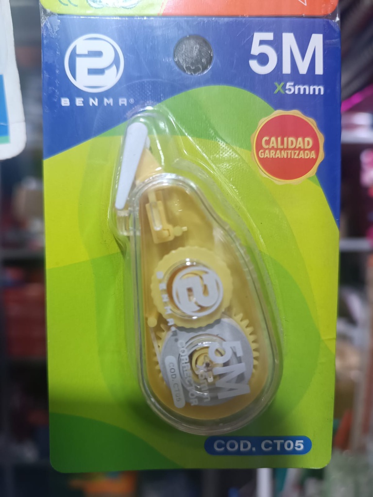 Corrector en Cinta Benma PEQUEÑO 5mtrs