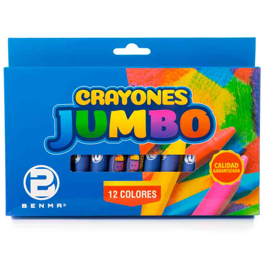 Crayon Benma Jumbo 12 Colores