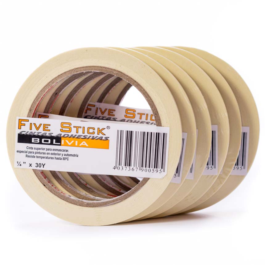 Masking pequeno 1/4" o 6mm FIVE STICK 0.5cm 30Y