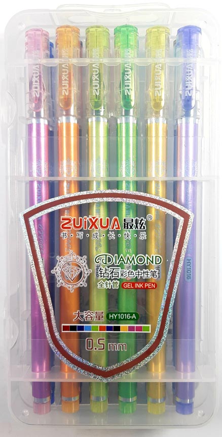 Micropunta Diamante Zuixua Rigido 12 Colores