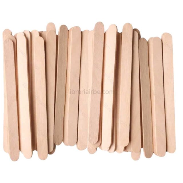 Palitos de Helado Blanco contado, embolsado de 80pcs