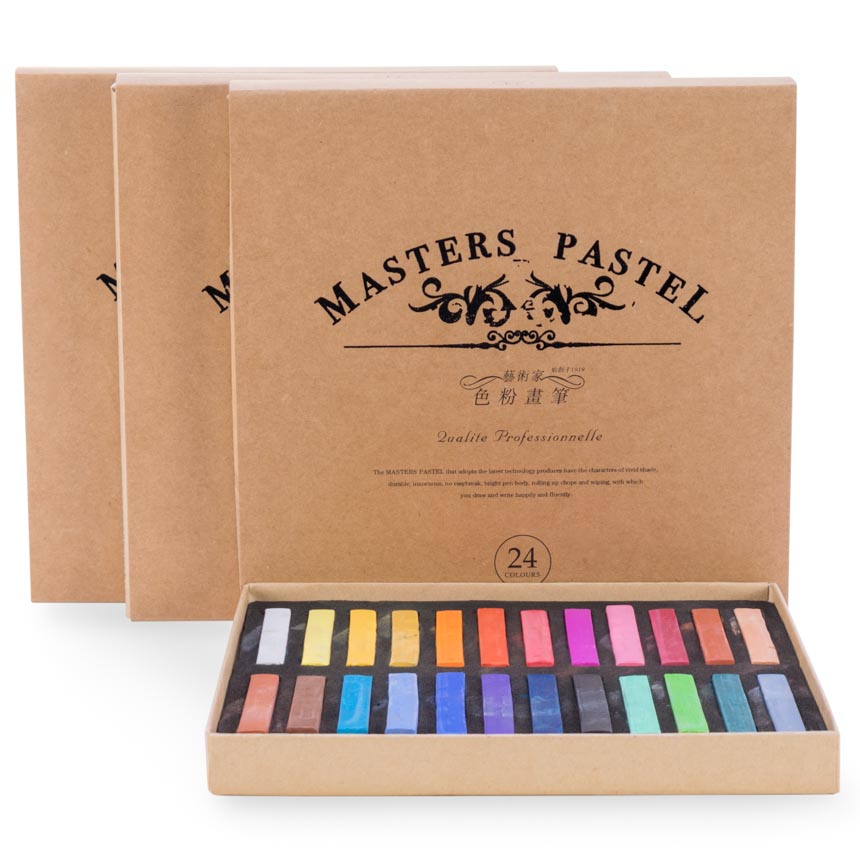 Pasteles Secos Master Pastel 24 colores