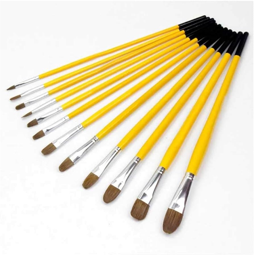 Pincel Plano Selva #2 12pcs