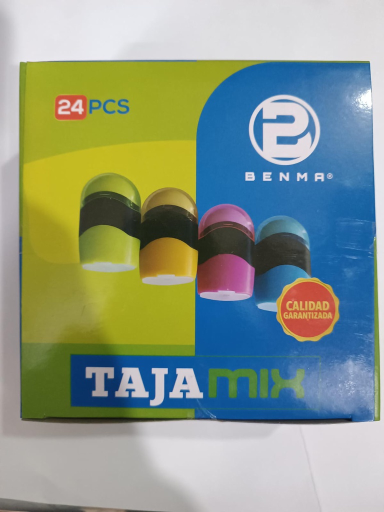 Tajador + Borrador Mixto Benma 24PCS  Nro 6