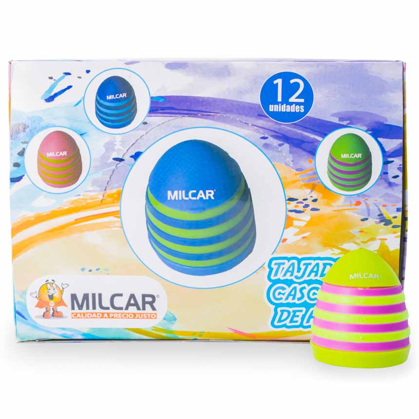 Tajador Tipo Cascarita de Huevo MILCAR 12PCS
