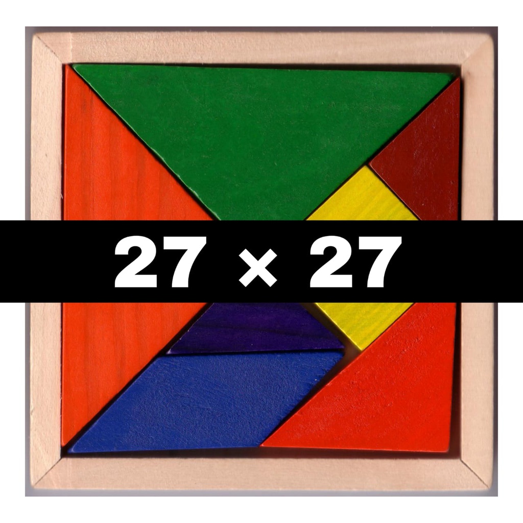 Tangram GRANDE 25x25cm