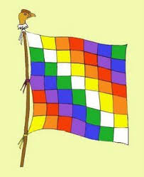 [BAN-WHI-MAN] Banderita mango plastico Whiphala