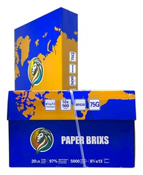 Bond PAPER BRIXS Oficio 75gr. 500hjs