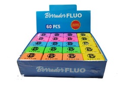[B60] Borradores Pequeño Benma Fluo 60PCS Nro 1