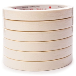 Cinta masking 1/2"x20Y(12mmx18m) FIVE STICK (1CM)