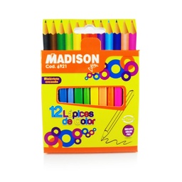 [6921] Color Corto Triangular Madison 12 Colores