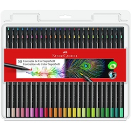 [120750SOFT] Color Largo Faber Castell Super Soft de 50 Colores