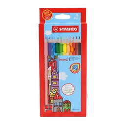 [1877] Color Largo Stabilo 12 colores