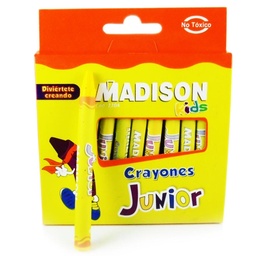 [2204] Crayon JUNIOR Madison 12 Colores