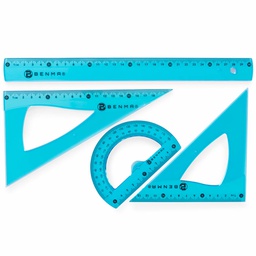 [302] Estuche Geometrico Benma + Compas Nro 9