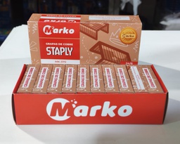 [MK-370] Grapas 24/6 cobre MARKO10x1000pcs