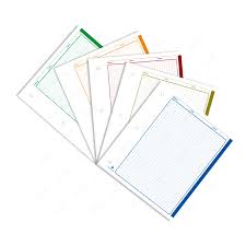 [HJ-CAR-ABC-COL] Hojas de carpeta a COLORES ABC 500hjs