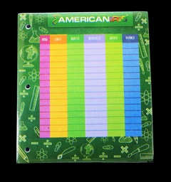 [H-HCN-AI-500H] Hojas de Carpeta American Iris 500hjs Normal