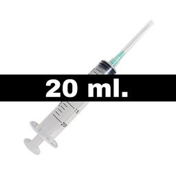 [J20ML] Jeringa descartable 20ml