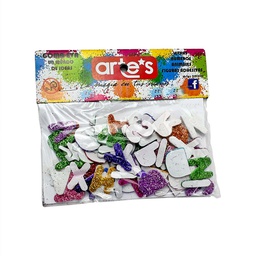 [1016-ABC] Letras en Goma Eva  52PCS