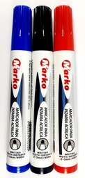 Marcador Acrilico / Pizarra MARKO 12PCS