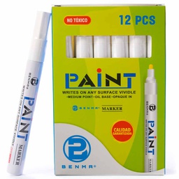 Marcador Paint Benma 12pcs
