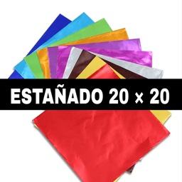 [MOS-ES-20X20] Mosaicos - ESTAÑADO 20x20 cm. 20 doc.