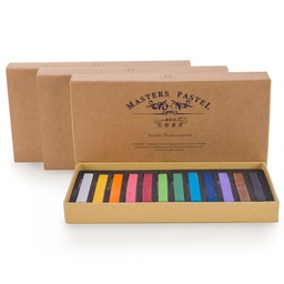 [F-2012] Pasteles Secos Master Pastel 12 colores