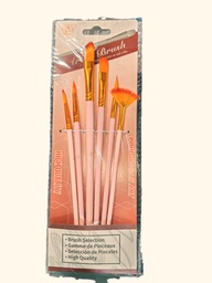 Pincel Surtido diferentes Modelos 6PCS