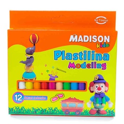 [7283] Plastilina Madison 12 colores