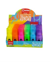 [MK-9040] Resaltador  Fluorocente Marko 24 pcs