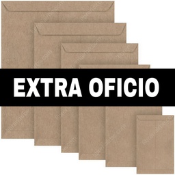 [SO-MA-FO-50P] Sobre manila ARTESANAL para FOLDER 50PCS