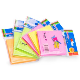 [B3] Taco de posit o nota adhesivas de Colores ENTERO 7.6x7.6cm