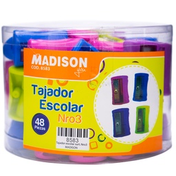 [8583] Tajadores Escolar en Frasco (Madison 48PCS Nro 1) Nro 13