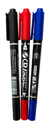 Marcador indeleble doble punta para CD/DVD CD8008 La Selva