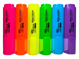 Resaltador Grueso La Selva de 6 Colores